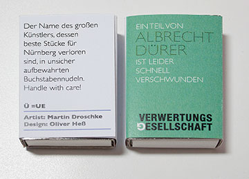 Aktion "Albrecht Dürer ist leider schnell verschwunden"