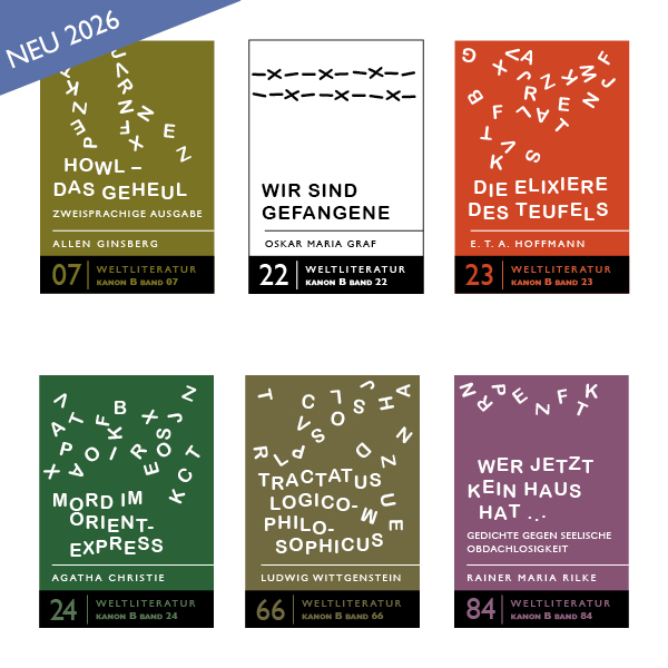 Edition der Weltliteratur in Buchstabennudeln